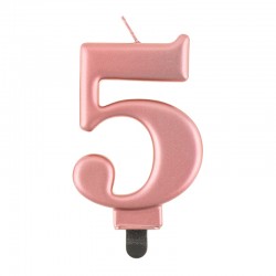 ΚΕΡΑΚΙ ΑΡΙΘΜΟΣ 5 ΜΕΤΑΛΛΙΚΟ ROSE GOLD