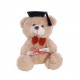 Αρκουδάκι Λούτρινο για αποφοίτηση 20εκ