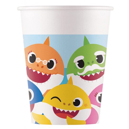 ΠΟΤΗΡΙΑ BABY SHARK FSC 200ml 8 Τεμ. 