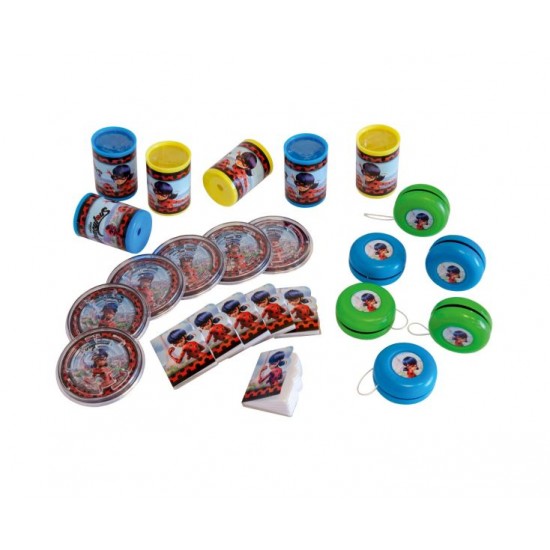 Πακέτο Δωράκια Miraculous Ladybug /24 τεμ