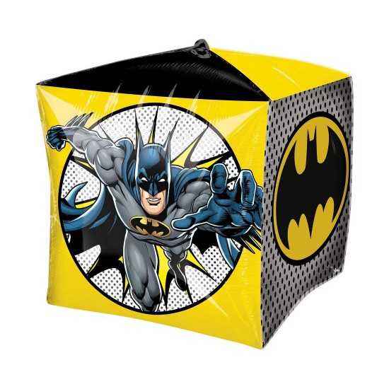 Μπαλόνι Foil Cubz 15" Κύβος Batman / 38 εκ Μπαλόνι Foil Cubz 15" Κύβος Batman / 38 εκ