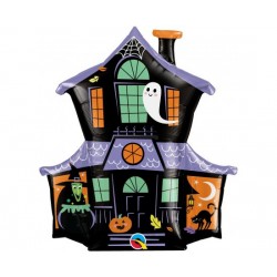 Μπαλόνι Foil 37" Σχήμα Halloween Haunted House / 94 εκ
