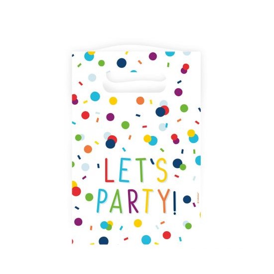 Σακουλάκια Δώρων Χαρτ. Confetti Birthday / 8 τεμ Σακουλάκια Δώρων Χαρτ. Confetti Birthday / 8 τεμ