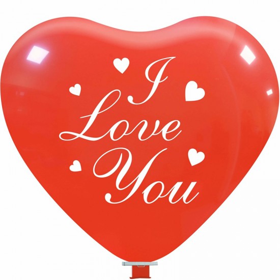ΜΠΑΛΟΝΙ ΛΑΤΕΞ 12" ΚΑΡΔΙΑ ΤΥΠΩΜΕΝΗ I LOVE YOU ΜΠΑΛΟΝΙ ΛΑΤΕΞ 12" ΚΑΡΔΙΑ ΤΥΠΩΜΕΝΗ I LOVE YOU