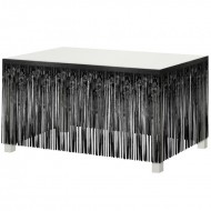 ΠΟΔΙΑ ΤΡΑΠΕΖΙΟΥ ΜΠΟΥΦΕ FOIL ΜΑΥΡΗ