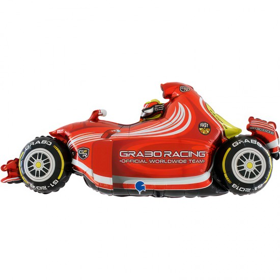 Μπαλόνι Foil 42'' Αγωνιστικό Αυτοκίνητο Formula Κόκκινο Μπαλόνι Foil 42'' Αγωνιστικό Αυτοκίνητο Formula Κόκκινο