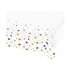 Τραπεζομάντηλο Χάρτινο Confetti Birthday / 115 x 175 εκ