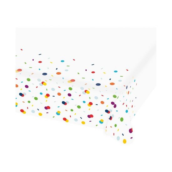 Τραπεζομάντηλο Χάρτινο Confetti Birthday / 115 x 175 εκ Τραπεζομάντηλο Χάρτινο Confetti Birthday / 115 x 175 εκ