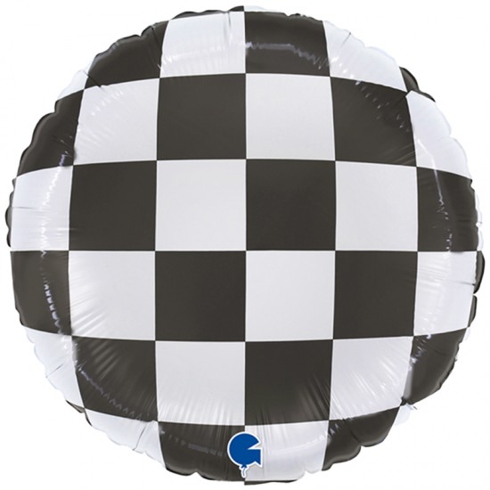 Μπαλόνι Foil 18'' Σημαία Τερματισμού Μπαλόνι Foil 18'' Σημαία Τερματισμού