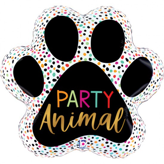 Μπαλόνι Foil 24″ Πατουσάκι Party Animal