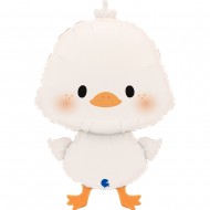 25” Μπαλόνι Λευκό Παπάκι