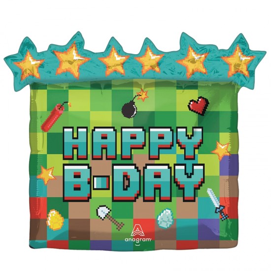 Μπαλόνι Foil 25” Pixel Party