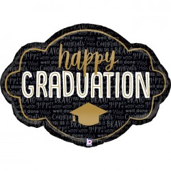 Μπαλόνι Foil Κάδρο “Happy Graduation”