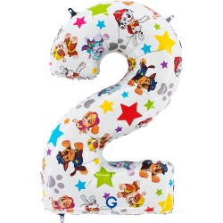 26” Μπαλόνι Paw Patrol – Αριθμός 2