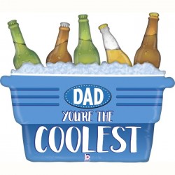 Μπαλόνι Foil 27″ Coolest Dad Καφάσι Με Μπύρες