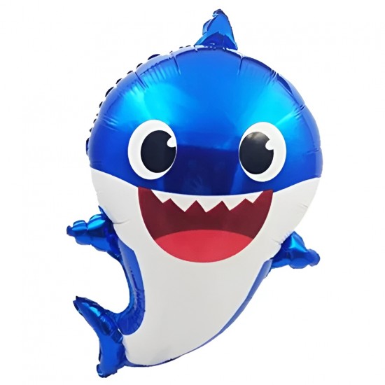 27″ Μπαλόνι Μπλε Καρχαριάκι