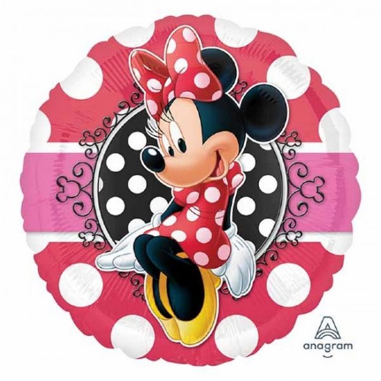 Μπαλόνι Foil 17″ Minnie Mouse Πορτρέτο Μπαλόνι Foil 17″ Minnie Mouse Πορτρέτο