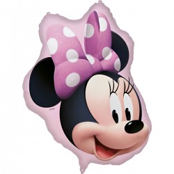 Μπαλόνι Foil 30″ Minnie ροζ Φιόγκος