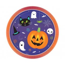 Πιάτα Μεγάλα Hallo-ween Friend / 8 τεμ