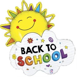 31″ Μπαλόνι Ήλιος Back to School
