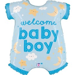 Μπαλόνι Foil 31″ Φορμάκι Welcome Baby Boy