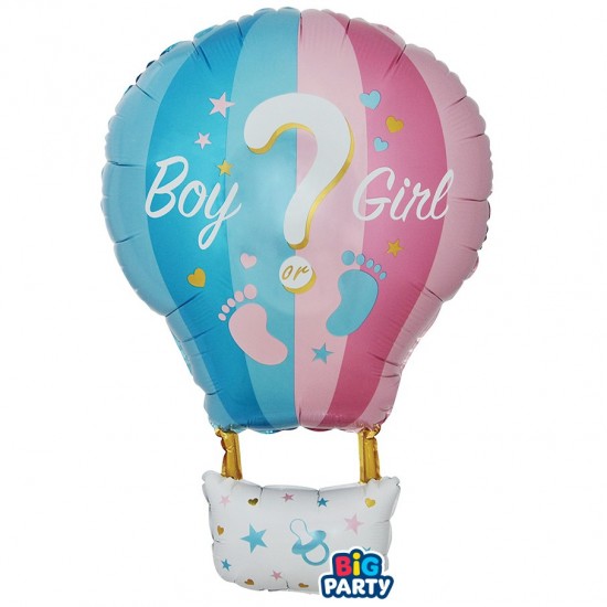 32″ Μπαλόνι Gender Reveal – Αερόστατο Boy or Girl