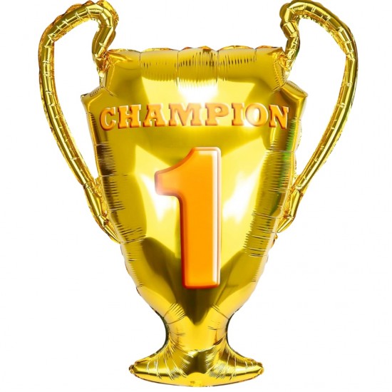 Μπαλόνι Foil 33″ Χρυσό Κύπελλο Champion Νο1 Μπαλόνι Foil 33″ Χρυσό Κύπελλο Champion Νο1