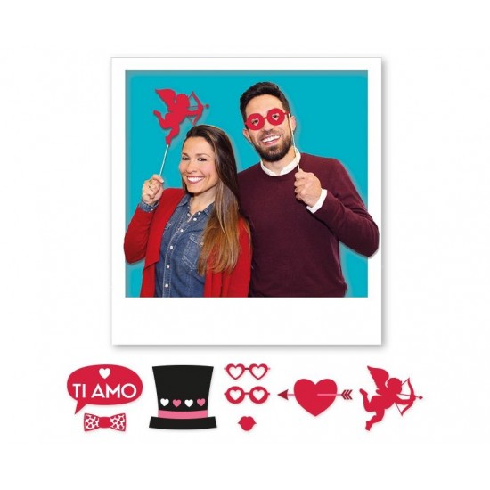 Σετ Φωτογραφικού Photo Booth Sexy / 8 τμχ [CLONE]