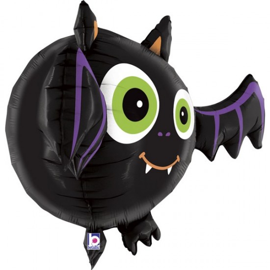 Μπαλόνι Foil 28″ 3D Νυχτερίδα Halloween Μπαλόνι Foil 28″ 3D Νυχτερίδα Halloween