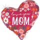 Μπαλόνι Foil 35″ Καρδιά Mother’s Day Φλοράλ Μπαλόνι Foil 35″ Καρδιά Mother’s Day Φλοράλ