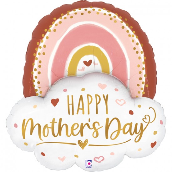 Μπαλόνι Foil 35″ Mother’s Day Boho Rainbow Μπαλόνι Foil 35″ Mother’s Day Boho Rainbow