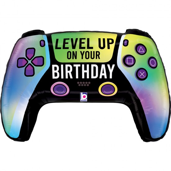 Mπαλόνι Foil 30″ Χειριστήριο Gaming Level Up Mπαλόνι Foil 30″ Χειριστήριο Gaming Level Up