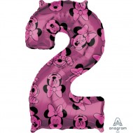 Μπαλόνι Foil 26″ Minnie Mouse Αριθμός 2