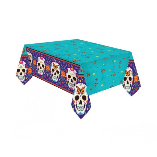 Τραπεζομάντηλo Χάρτινο Day of the Dead 120 x 180 εκ Τραπεζομάντηλo Χάρτινο Day of the Dead 120 x 180 εκ