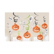 Swirl Διακόσμηση Halloween 12 τεμ
