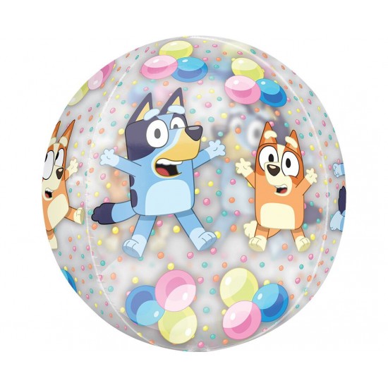 Μπαλόνι Orbz Bluey & Bingo / 38εκ x 40εκ Μπαλόνι Orbz Bluey & Bingo / 38εκ x 40εκ
