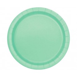 Πιάτα Μικρά Μέντα Mint Green / 20 τεμ