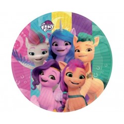 Πιάτα Μεγάλα My Little Pony 23 εκ / 8 τεμ