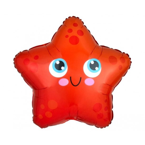 Μπαλόνι Foil Junior Shape Starfish / 43 εκ x 40 εκ Μπαλόνι Foil Junior Shape Starfish / 43 εκ x 40 εκ