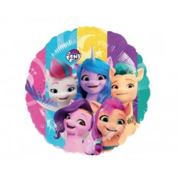 Μπαλόνι Foil 17" Στρογγυλό Little Pony / 43 εκ