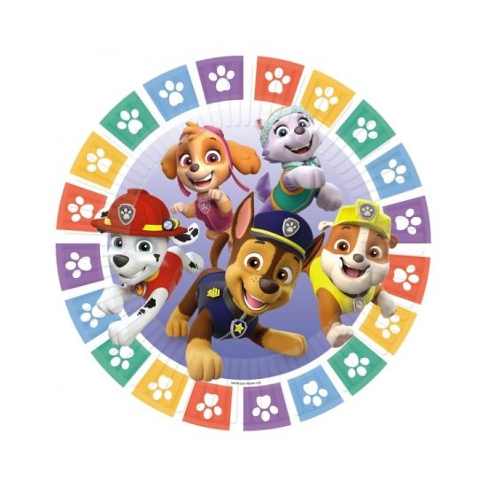 Πιάτα Μεγάλα Paw Patrol New / 8 τεμ Πιάτα Μεγάλα Paw Patrol New / 8 τεμ