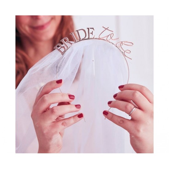 Τιάρα Μεταλλική "Bride To Be" Hen Party Τιάρα Μεταλλική "Bride To Be" Hen Party