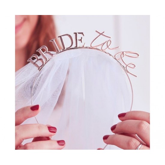 Τιάρα Μεταλλική "Bride To Be" Hen Party Τιάρα Μεταλλική "Bride To Be" Hen Party