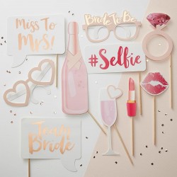 Σετ Photo Booth για Bachelor (10 τεμ.)