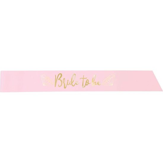 Κορδέλα Ροζ & Χρυσό Bride to be Κορδέλα Ροζ & Χρυσό Bride to be
