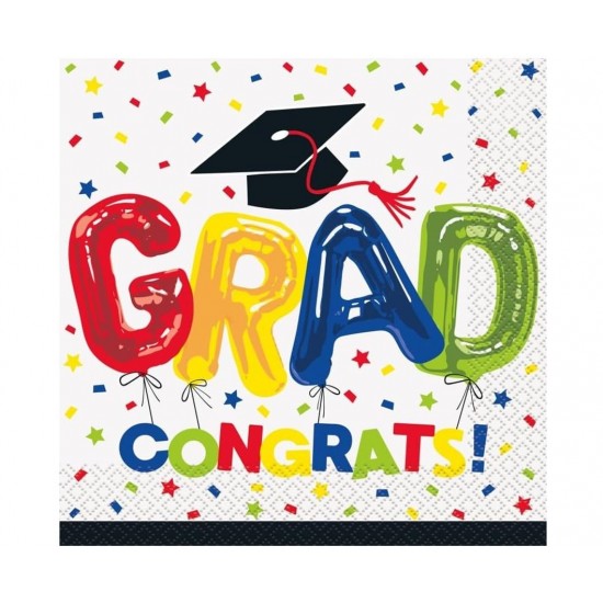 Χαρτοπετσέτες Μικρές "Graduation" / 16 τεμ Χαρτοπετσέτες Μικρές "Graduation" / 16 τεμ