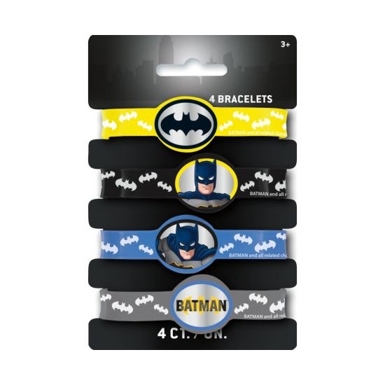 Βραχιόλια Batman Stretchy / 4 τεμ