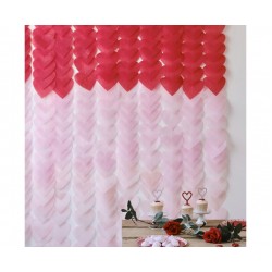 Φόντο για Πάρτι με καρδιές Ombre