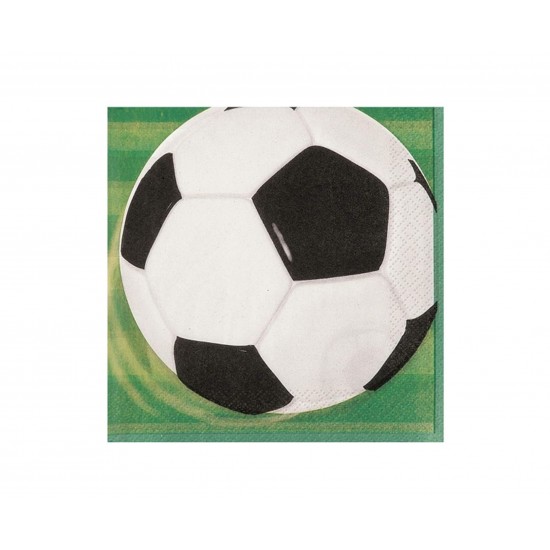 Χαρτοπετσέτες Μεγάλες 3D Soccer Football /Ποδόσφαιρο / 16 τεμ. Χαρτοπετσέτες Μεγάλες 3D Soccer Football /Ποδόσφαιρο / 16 τεμ.