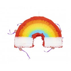 Πινιάτα αναδιπλούμενη Ουράνιο Τόξο / Rainbow